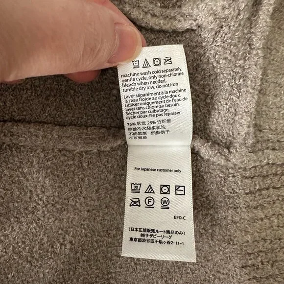 Barefoot Dreams Cozychic Lite Knit Circle Cardi - Picture 8 of 12